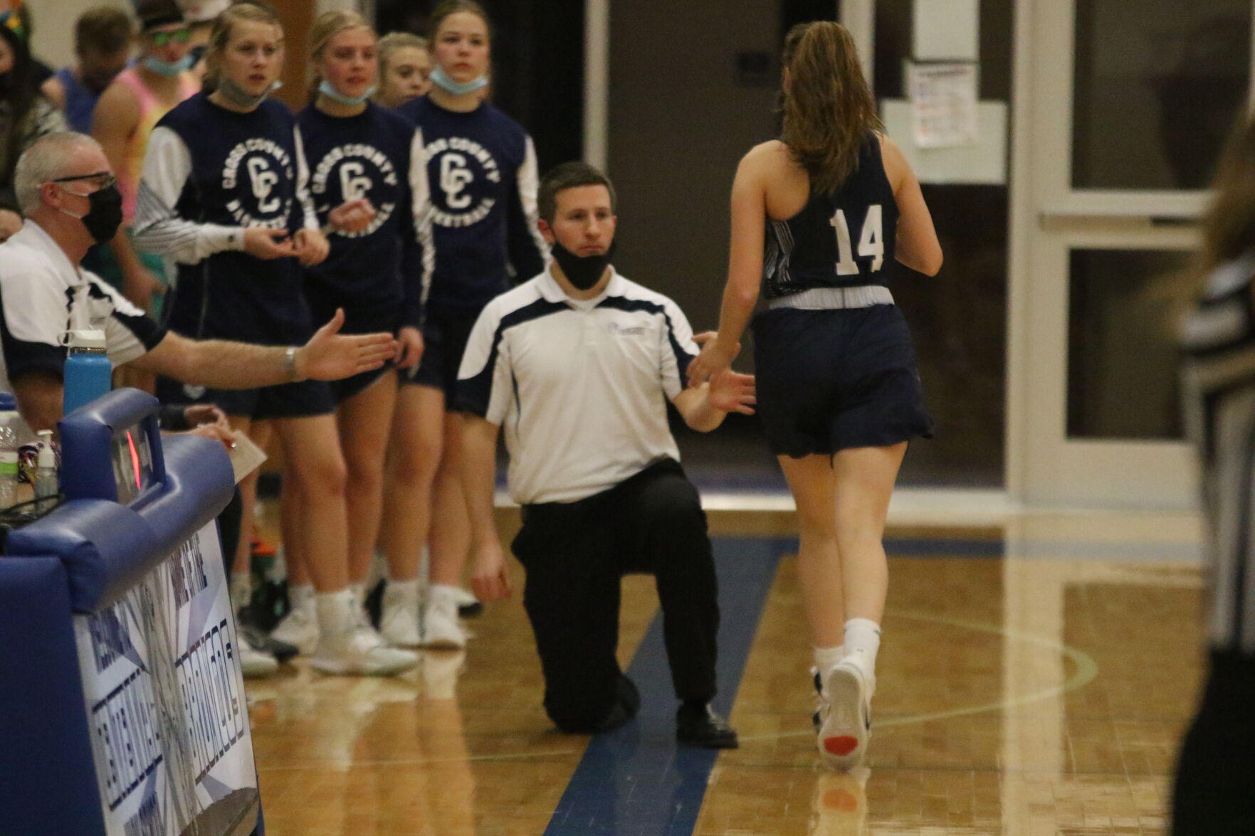 Cross County vs. Centennial girls basketball, Feb. 18 15.JPG